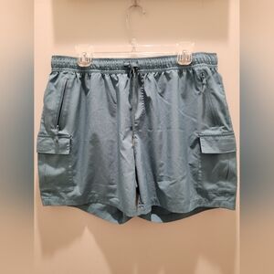 Willit Men's Hiking Cargo Shorts Quick Dry Golf Athletic 7" XL Turquoise